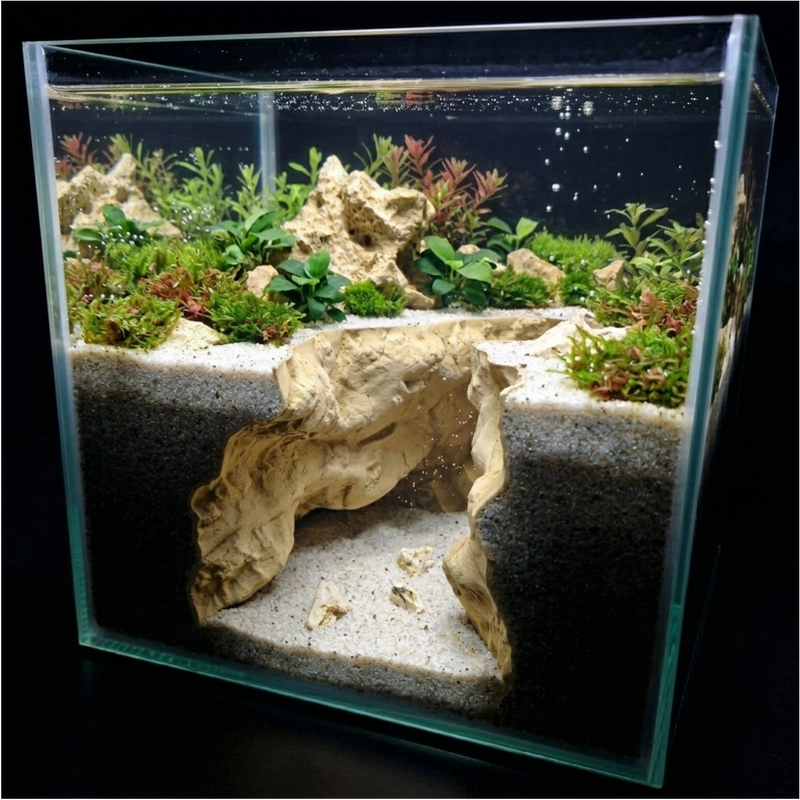 Seafrost Hollow Aquarium Cave