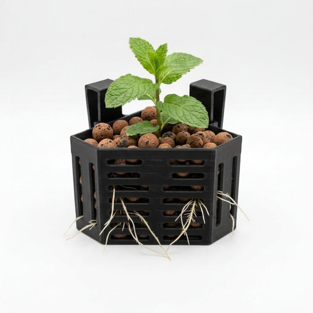 Aquarium Corner Hydroponic Planter Box 80x80x70