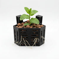 Aquarium Corner Hydroponic Planter Box 80x80x70
