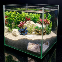 Ancient Ruins Aquarium Cave corner fit