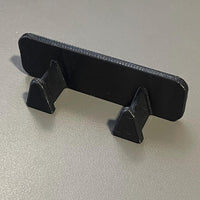 Double Tweezers Holder mounted with tweezers